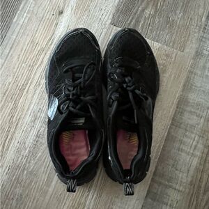 Skechers Black Athletic Shoes